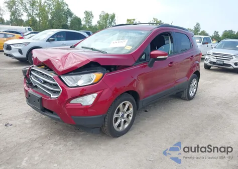 2018 Ford Ecosport Se from USA, damaged, VIN MAJ3P1TEXJC247392